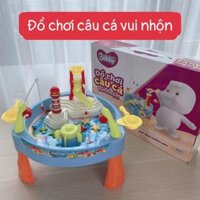 [ Chính Hãng] Đồ chơi câu cá cho bé có đèn nhạc Toyshouse 889-68: Phát triển vận động tinh và tư duy xã hội