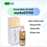 ✅ (Chính hãng) Dung dịch vệ sinh phụ nữ Mydugyno dịch chiết lá xoài,nước rửa phụ khoa chăm sóc vùng kín (Chai 180ml )