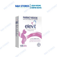 [ Chính hãng ] Elevit bầu Healthy Baby Healthy Mum hỗ trợ tăng cường sức khoẻ, hỗ trợ thai kỳ khoẻ mạnh - Hộp 100 viên