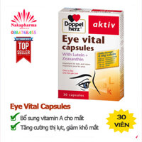 ✅ [CHÍNH HÃNG] Eye Vital Capsules – Giúp bổ mắt, tăng cường thị lực, giảm mờ mắt, khô mắt - Doppelherz Aktiv Đức