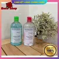 [ CHÍNH HÃNG- FREESHIP ] Nước tẩy trang Bioderma 500 ml, nước tẩy trang dành cho da khô nhạy cảm và da mụn