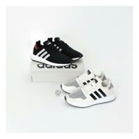 [ CHÍNH HÃNG ] GIÀY ADIDAS SWIFT RUN WHITE BLACK/ CORE BLACK | GIÀY THỂ THAO AIDAS MÀU TRẮNG / MÀU ĐEN GÓT ĐỎ