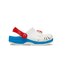 | CHÍNH HÃNG | GIÀY CLOG TRẺ EM CROCS CLASSIC HELLO KITTY IAM - WHITE