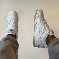 [ CHÍNH HÃNG ] Giày Giày New Balance 550 White Grey BB550BP1 (Free Ship)