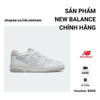 [ CHÍNH HÃNG ] Giày Giày New Balance 550 White Grey” BB550BP1