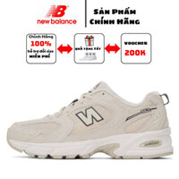 [ CHÍNH HÃNG ]  Giày  New Balance 530v2 Retro ‘Khaki’ Khaki / Beige Marathon Running  Kem Bản Độn Đế