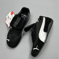 [ Chính Hãng ] Giày Puma Speedcat x Open Yy Black vệt bạc nam nữ (Free Ship)