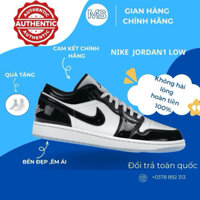 [ CHÍNH HÃNG] GIÀY THỂ THAO NIKE AIR JORDAN1 LOW CONCORD DV 1309-100 CHÍNH HÃNG DÀNH CHO NAM NỮ. JORDAN1 LOW REAL