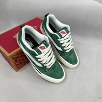[ Chính Hãng ]Giày Vans Knu Skool Green AUTHENTIC. Giày Vans Knu Xanh Lá Nam Nữ