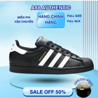 [ Chính Hãng ] Giày_Adidas Superstar  Màu Đen nam nữ chuẩn auth size 36_43 FaKe Đền X3