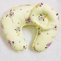 [ Chính Hãng ]-Gối hỗ trợ cho bé bú miracle baby ( gối chữ c )