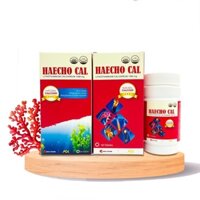 ✅[ Chính hãng] HAECHO CAL canxi tảo biển đỏ tự nhiên từ Hàn Quốc lọ 60 viên