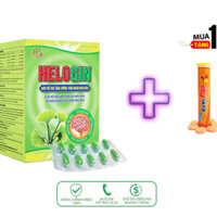 ✅ [Chính Hãng] Helogin - Hỗ trợ tăng cường tuần hoàn Hộp 60 viên - Tặng ngay 1 tuýp sủi Savi Plus