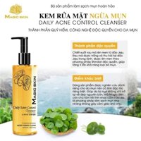 [ CHÍNH HÃNG ] KEM RỬA MẶT KHÔNG BỌT DÀNH CHO DA MỤN MAGIC SKIN