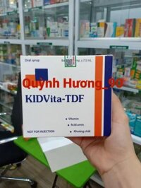 ( Chính Hãng ) KIDVITA - TDF giúp bổ sung acid amin và vitamin cho cơ thể