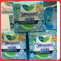 [ Chính Hãng ] Laurier Slimguard GOOL mát lạnh 22,5cm băng vệ sinh cao cấp gói 16 m