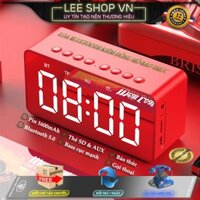 ✅[ Chính Hãng] Loa Bluetooth Kèm Đồng Hồ LED Kiêm Báo Thức BT506F Mặt Gương - Bass Cực Đỉnh - Có Quà Tặng Kèm - Lee Shop