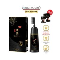 [ Chính Hãng ] Lược nhuộm tóc phủ bạc thảo dược KOMI NHẬT BẢN chai 350ml