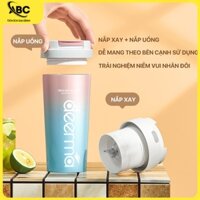 [ CHÍNH HÃNG ] Máy Xay Sinh Tố Deerma NU90 cầm tay kiêm cốc giữ nhiệt inox 2 trong 1，đa chức năng xay sinh tố ép tươi