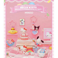 [ CHÍNH HÃNG MINISO ] Hộp mô hình Blindbox Hello Kitty & 50th Anniversary