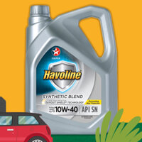 [ CHÍNH HÃNG ] Nhớt động cơ ô tô xăng Havoline Synthetic Blend 10w40 / 5w30 [ 4L ]