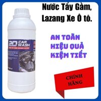 [ CHÍNH HÃNG ] Nước Tẩy Gầm, Lazang Xe Ô tô 2D Carwash - Tẩy Ố Vàng, Rỉ Sét, 1L/2L/5L/10L/20L.