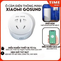 [ CHÍNH HÃNG ] Ổ cắm điện thông minh kết nối wifi Xiaomi Gosund, Hẹn giờ, Điều khiển từ xa , kết nối Mihome [TIME_MART]