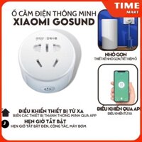 [ CHÍNH HÃNG ] Ổ cắm điện thông minh kết nối wifi Xiaomi Gosund, Hẹn giờ, Điều khiển từ xa , kết nối Mihome [TIME_MART]