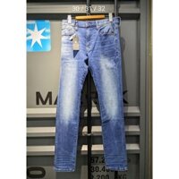 [ CHÍNH HÃNG ] Quần Jeans G-STAR RAW Dáng Slim Fit Phối Màu Xanh Dương Indigo