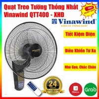 [ Chính Hãng] Quạt Treo Tường Điện Cơ Thống Nhất QTT 400-XHĐ (có điều khiển) - Bảo Hành 24 Tháng