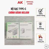 [ Chính hãng ] Sạc cáp Belkin Dual Usb-A to Type C 24w