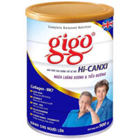 [ CHÍNH HÃNG] Sữa bột Gigo HI-CANXI 900g - Ngừa loãng xương và tiểu đường