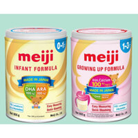 [ CHÍNH HÃNG] Sữa bột Meiji GROWING UP FORMULA  1-3 Lon 800g