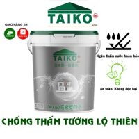 ( CHÍNH HÃNG) Taikomi KB3 18L- Sơn chống thấm tường ngoài cao cấp một thành phần, hiệu ứng cánh sen