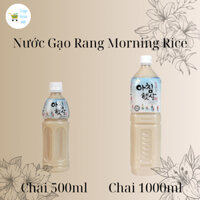 [ Chính Hãng ] Thùng 20 chai nước gạo Hàn Quốc Morning Rice 500ml ( 12 chai 1L )