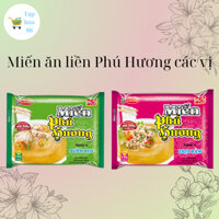 [ Chính Hãng ] Thùng miến ăn liền Phú Hương 24 gói các vị