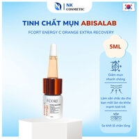 [ CHÍNH HÃNG ] Tinh chất mụn Abisalab Fcort Energy C Orange Extra Recove 5ml, Serum Dưỡng Giảm Mụn Đường đen