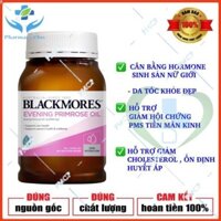 [ CHÍNH HÃNG ] Tinh dầu Hoa anh thảo Blackmores Evening Primrose Oil, Úc (190 viên) giúp làm đẹp da tóc, cân bằng nội ti