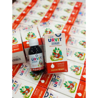 ✅ [Chính Hãng] Urvit Syrup Bổ sung Lysine, kẽm và vitamin cho cơ thể, tăng cường sức đề kháng | 120ml