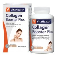 ✅ [CHÍNH HÃNG] Viên Uống Bổ Sung Collagen Giúp Đẹp Da, Chống Lão Hóa, Tái Tạo Da Vitahealth Collagen Booster Plus+