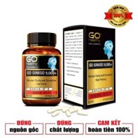 [ CHÍNH HÃNG ] Viên uống bổ não Go Healthy/Ginkgo 9000 1-A-Day, New Zealand (60v) cho người trên 18 tuổi