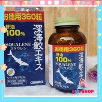 ✅[ CHÍNH HÃNG ] Viên uống sụn vi cá mập ORIHIRO SQUALEN 360viên