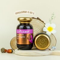 [ CHÍNH HÃNG ] Viên uống trẻ hóa Collagen 6in1 Spring Leaf Inner Beauty của Úc 90 viên