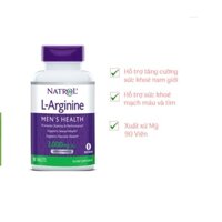 [ CHÍNH HÃNG ] Viên Uống Natrol L-Arginine 3000mg 90 Viên