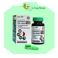 [ CHÍNH HÃNG ] Viên uống Dogarlic Trà Xanh Plus Domesco hộp 100 viên