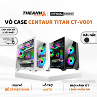 [ Chính Hãng ] Vỏ Case Centaur Titan CT V001 Đen, Trắng - Vỏ Case Bể Cá Mini mATX Cứng Cáp Bảo Hành 12 Tháng