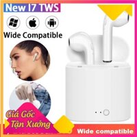 [ CHÍNH HÃNG ][ XẢ HÀNG ] Tai nghe Bluetooth không dây i7s-Tws 2 tai nghe (fullbox) + lấy dáy tai 15k__H3C