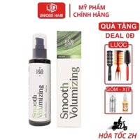 [ Chính hãng ] Xịt dưỡng tạo phồng tóc Smooth Volumizing Cream By Hair Zone - 155ml + Tặng lược Chabao