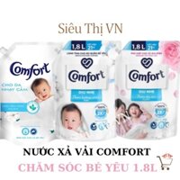[ Chính Hãng]Nước Xả Vải Comfort Dịu Nhẹ Cho Da Nhạy Cảm Và Em Bé 1,8L (DATE MỚI)