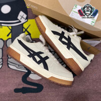 [ CHIU Sneaker 1 ] giày sneaker nam nữ asics court mz cream black bản cao cấp giày ASICS trắng đen nam nữ